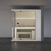 Sasha - Sauna-Modul mit Tür auf der langen Seite - 152 x 211 x 225 H